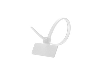 Kabelska vezica 152 x 3,8 mm S bijelim id markerom