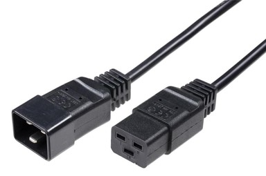 Kabel za napajanje, C19 na C20, struja 16 A, duljina 3 m