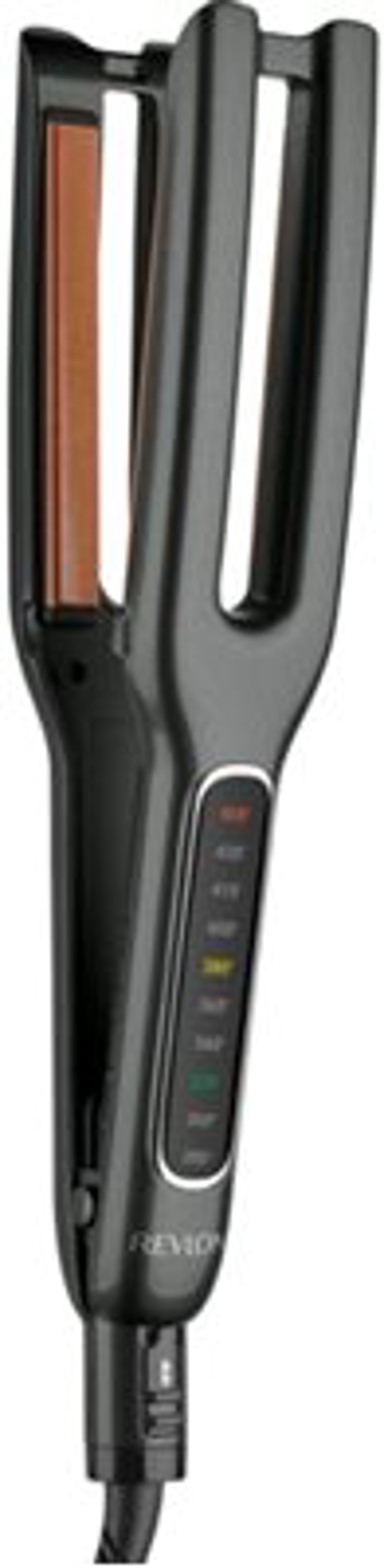 REVLON Pegla za kosu, crna, dvostruka