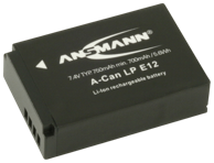 ANSMANN Baterija A-Can LP-E12 za Canon