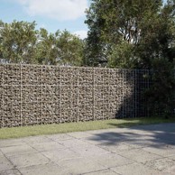 Gabion s žicom debljine 3,5 mm i mrežom 10x10 cm 1100x30x150 cm