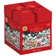 INTERDRUK Božićne puzzle Christmas Night, 1000 dijelova
