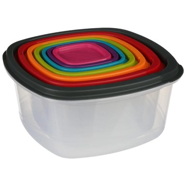 Posuda za hranu Retro blu 3/1