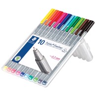 STAEDTLER Flomaster 334 SB10 fineliner triplus 0,3mm set