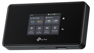TP-LINK Router mobilne mreže M8550(EU), Wi-Fi 6, 5G, crna