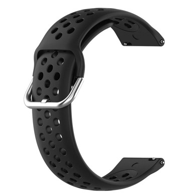 B-STRAP Silicone Dots remen za Huawei Watch 3 / 3 Pro, black