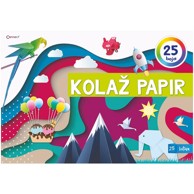 CONNECT Kolaž papir, A4, 25 listova