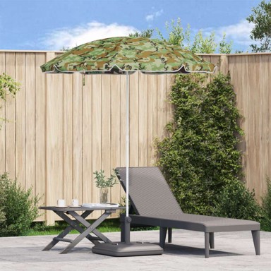 Suncobran s aluminijskom cijevi 240 cm, maskirni