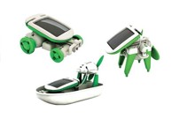 Kreativni solarni robot, 6u1