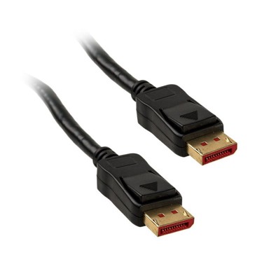 INLINE 8K (UHD-2) DisplayPort kabel, crni, 5 m 17205P