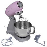 SMEG Mikser s posudom SMF02PK, 800 W, rozi