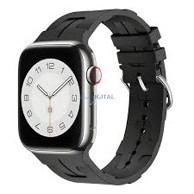 BELINE Zamjenski remen Silicone Ultra za Apple Watch, 42/45/45/49 mm, crni
