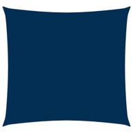 Jedro protiv sunca od tkanine četvrtasto 3,6 x 3,6 m plavo