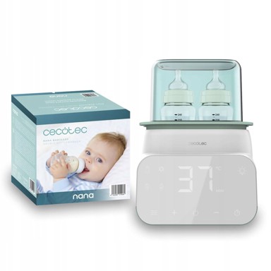 CECOTEC dvostruki grijač i sterilizator za bočice Nana BabyCare