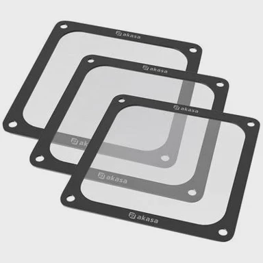AKASA Filter za prašinu 120 mm, magnetni, pakiranje od 3 komada, GRM12-M01-BKT3