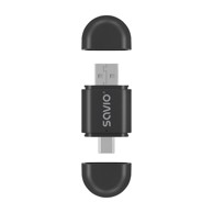 SAVIO Bežični adapter za CarPlay i Android Auto TR-17, crna