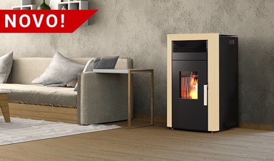 ALFA-PLAM Peć na pelet Alfa Commo 12 Etaž, bež