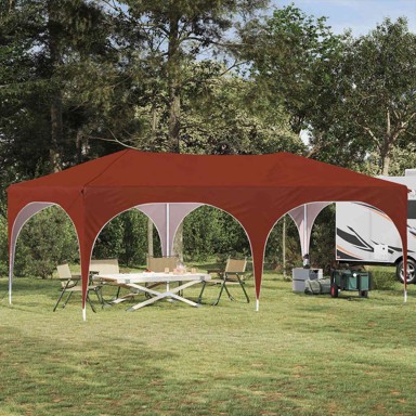 Rastezljivi šator za svadbe 575x288x245 cm, terakota