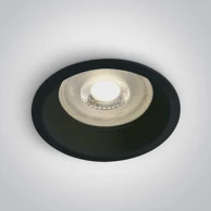 ONE LIGHT Ugradbena svjetiljka gu10 mr16 crna dm10105d1/b