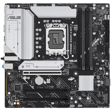 ASUS Matična ploča PRIME B760M-A WIFI II 90MB1NF0-M0EAY0-A, LGA1700, Intel B760, mATX, 4xDDR5, 2xM.2, 4xSATA, 2.5Gb LAN, WiFi 6E, Bluetooth, 1xDP, 1xHDMI