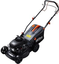 NIKCORP Motorna samohodna kosilica 8 KS, 142cc, širina košenja 400 mm, podesiva visina 25-75 mm, košara 45 l, težina 25 kg, idealna za održavanje travnjaka, snažna i čvrsta izrada, kapacitet spremnika goriva