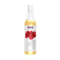NOW Umirujuće ulje za čišćenje lica s ružom, 118 ml