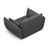MAZZINI SOFAS Siva fotelja Vanda, 128x110x85 cm