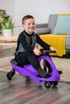 ECOTOYS Guralica s LED kotačima, ljubičasta