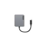 LENOVO Priključna stanica USB-C za prijenosno računalo, siva