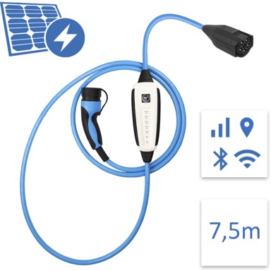 NRGKICK Punjač za električna vozila 32A Pure za PV korisnike GSM/GPS/SIM Standard 7,5m WLAN