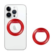 TECHSUIT Držač MagSafe telefonski prsten (MPR2), okrugli oblik, aluminijska legura, crveni