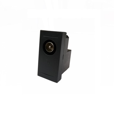 ESPERIA TV utičnica završna crna