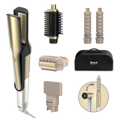 SHARK Multistyler Airflow HD6051SEU, 1500 W, 2,44 m, Gold