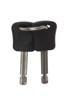 Auvray U-Lock black edition kopča - (sra klasa) 85X310
