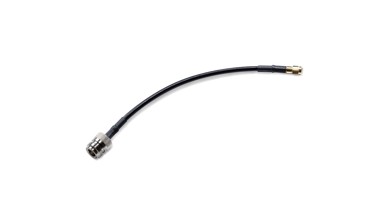 AIRLANCER Antenski adapter AN-RPSMA-NJ, RPSMA muški na N ženski, 200 mm, crni