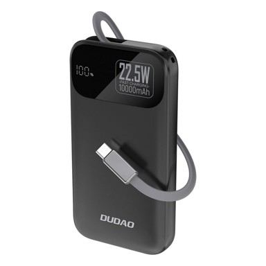 DUDAO Powerbank K31 10000mAh, crni