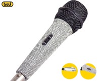 TREVI Žičani mikrofon EM 30 STAR, XLR, JACK 6.3mm, 5m kabel, dijamanti, metal