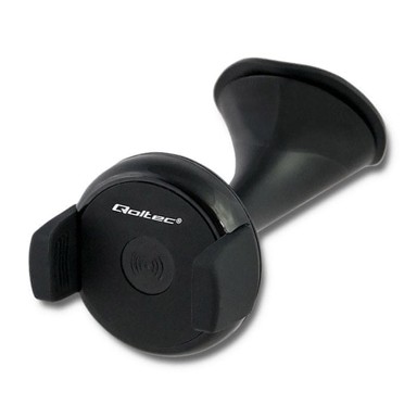 QOLTEC induktivni auto punjač 5W / 5V / 1A / micro USB