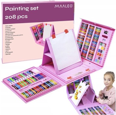 Set za slikanje u kutiji, 208 dijelova