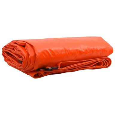 Cerada, 650 g/m² platno s PVC premazom 3 x 3 m, narančasta