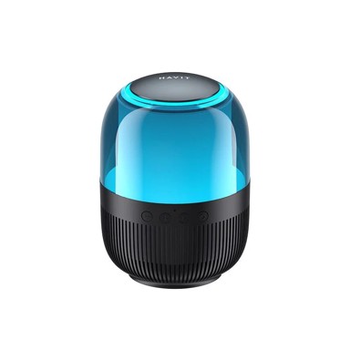 HAVIT Bluetooth zvučnik SK889BT, 5W, RGB osvjetljenje, TWS, 360° zvuk, crni