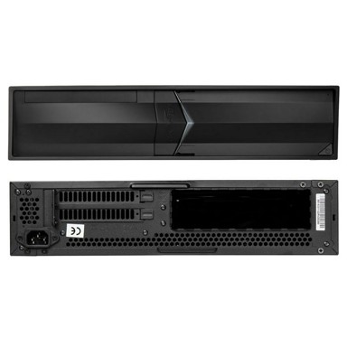 SILVERSTONE Kućište SST-RVZ02B-W, HTPC, Mini-ITX, crno