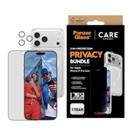 PANZERGLASS Care Privacy 3u1 set za iPhone 17 Pro Max, crna
