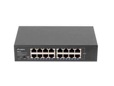 LANBERG Switch RSGE-16, 16-Port, Gigabit Ethernet 