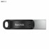 SANDISK USB stick iXpand Flash Drive Go 256GB - USB3.0 + Lightning - za iPhone in iPad