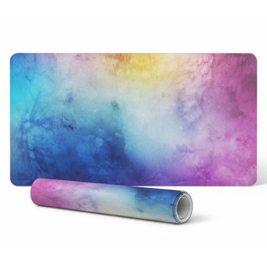 Gaming podloga za stol, akvarel ombre, 90 x 45 cm