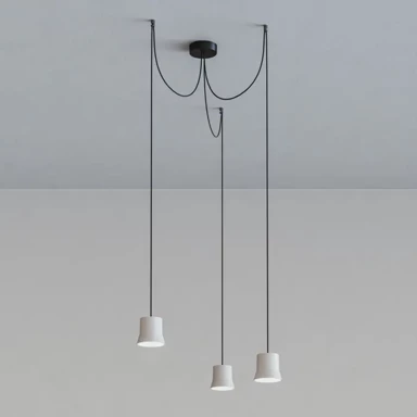 Visilica Gio.light Cluster, bijela