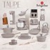 BERLINGERHAUS Toster BH-9664, Taupe Collection