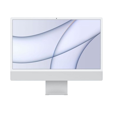 APPLE AiO računalo iMac 24 / Apple M1, 8GB, 256GB SSD, macOS, srebrna (obnovljen)