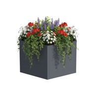NORTHIX Podignuta žardinjera, čelična